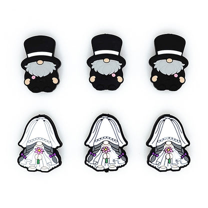 MrBite Wedding Bride Groom Gnome Focal