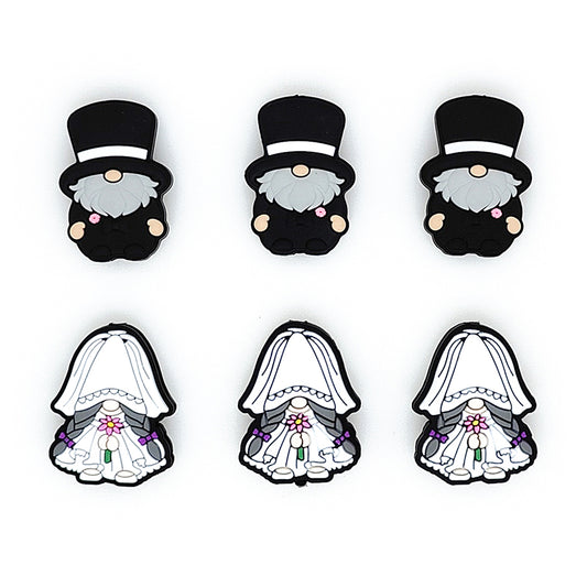 MrBite Wedding Bride Groom Gnome Focal