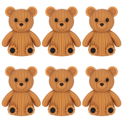 3D Knitted Bear Focal
