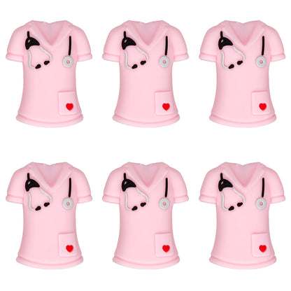3D Nurse Scrub Top Focal