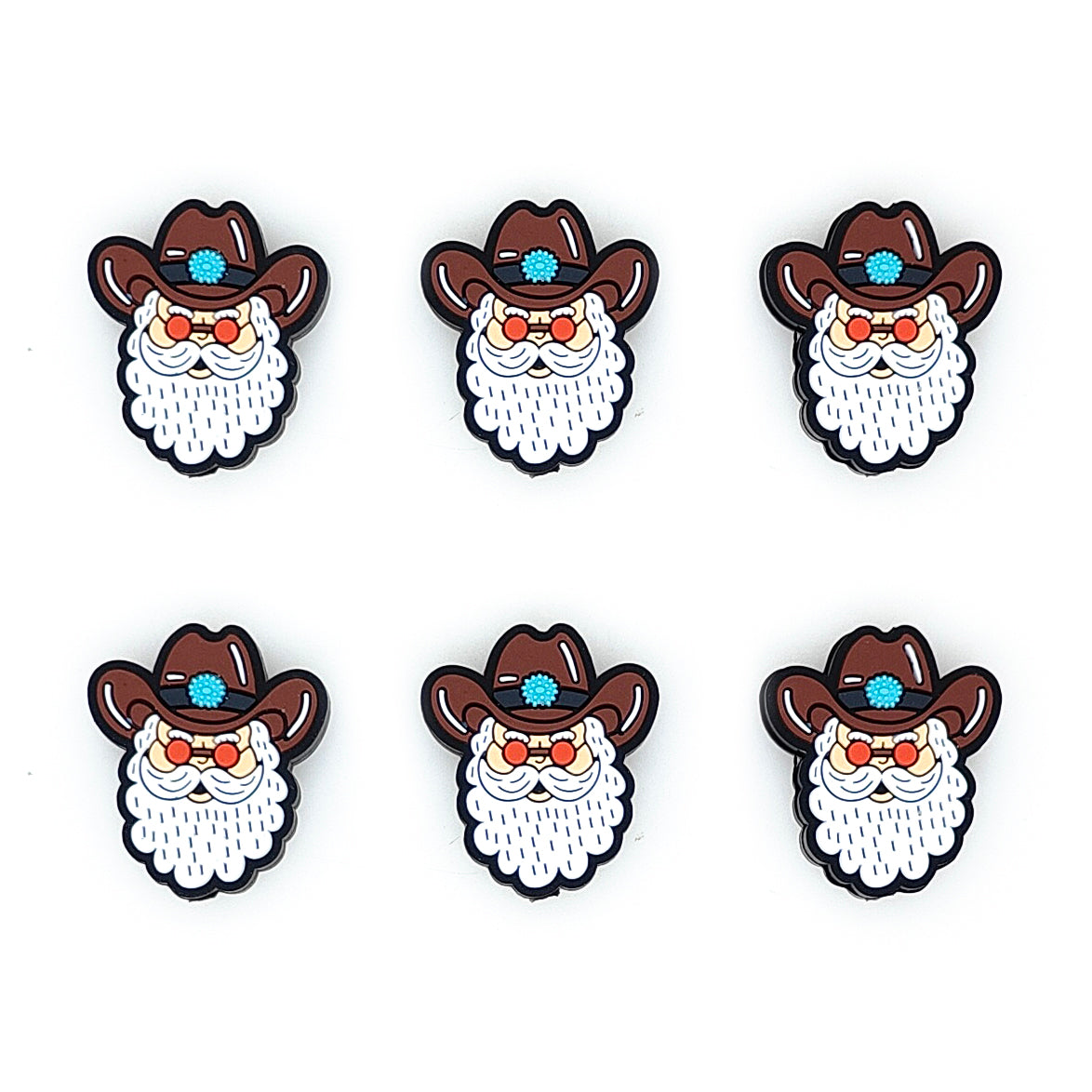 Cowboy Santa Christmas Focal