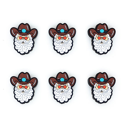 Cowboy Santa Christmas Focal