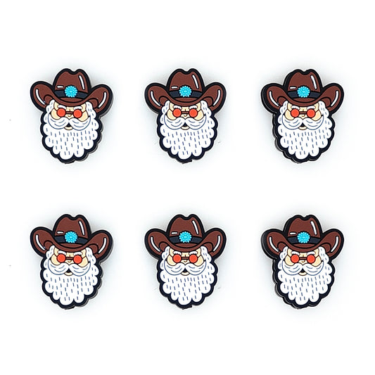Cowboy Santa Christmas Focal