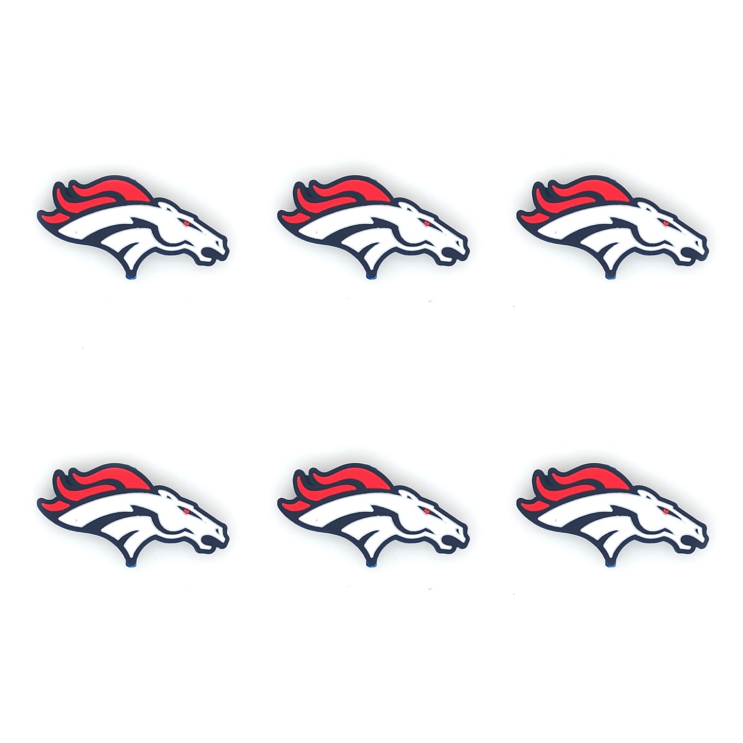 Football Team Focal Silicone Beads