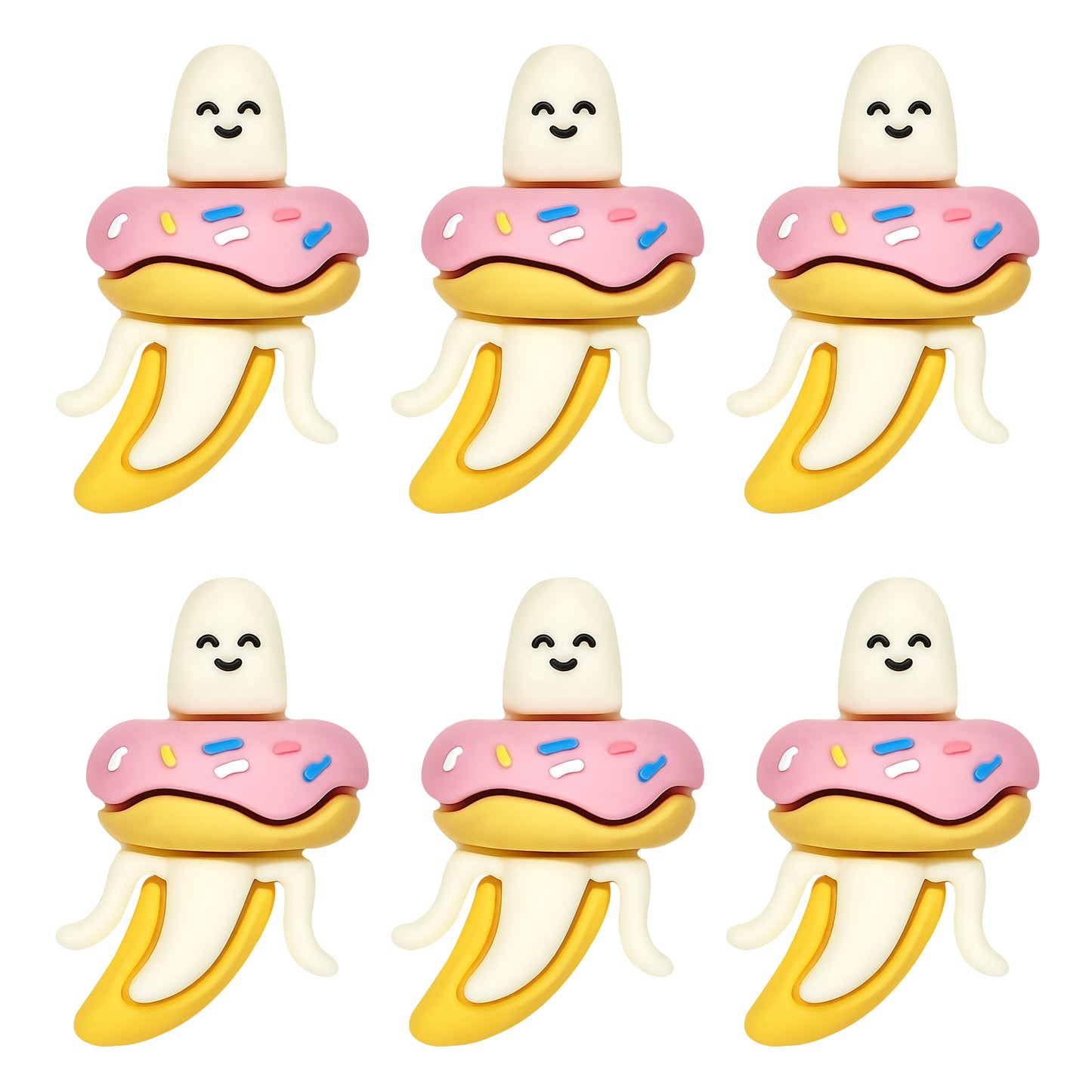 3D Banana Donut Focal