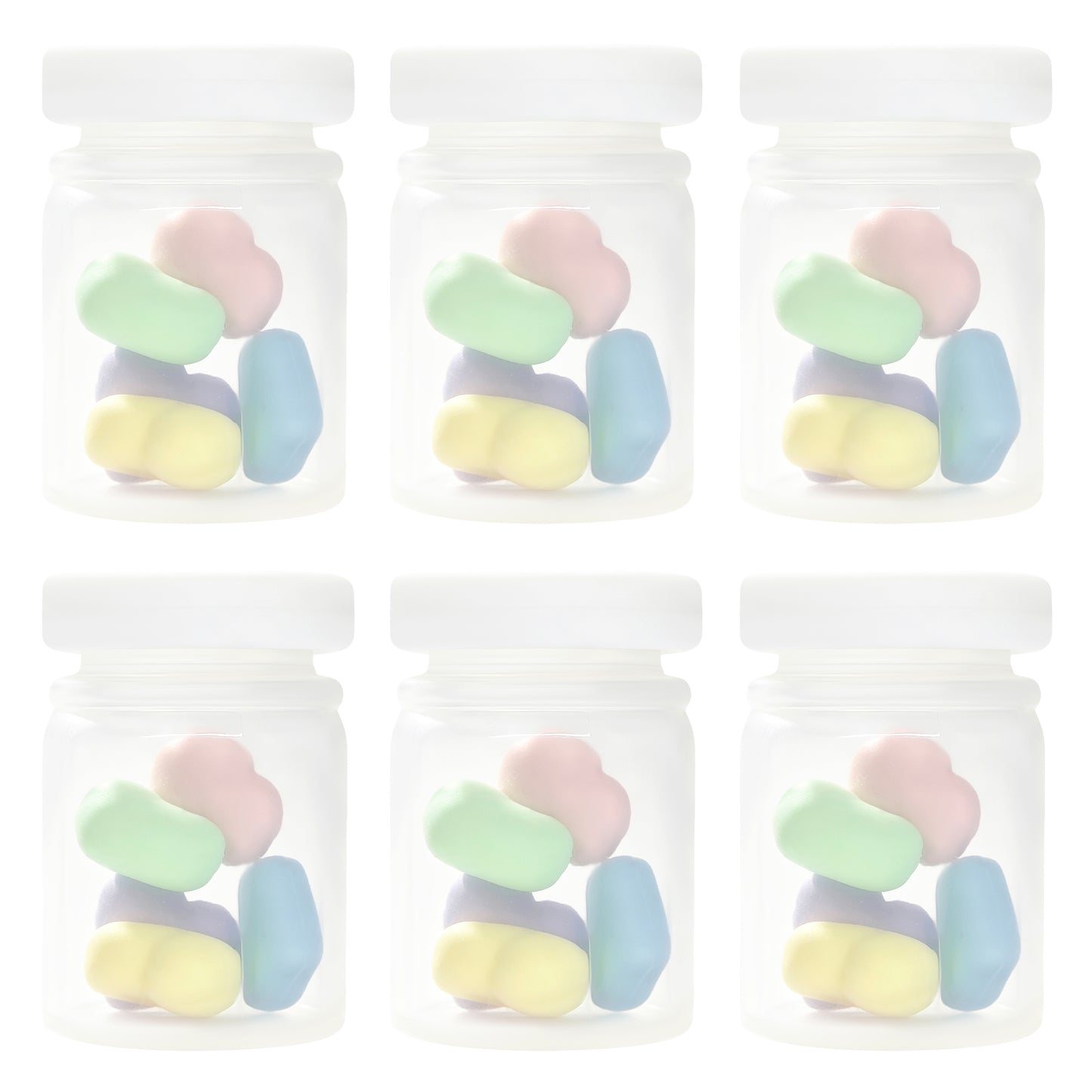 3D Candy Heart Jar Focal