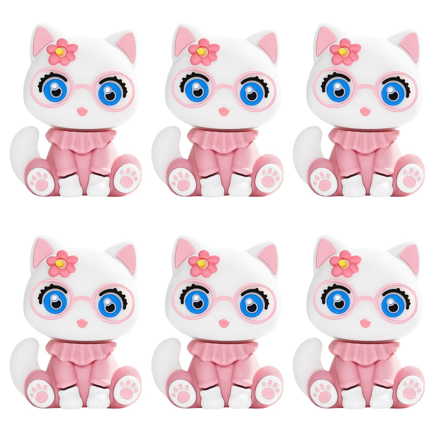 3D Cat Cartoon Focal
