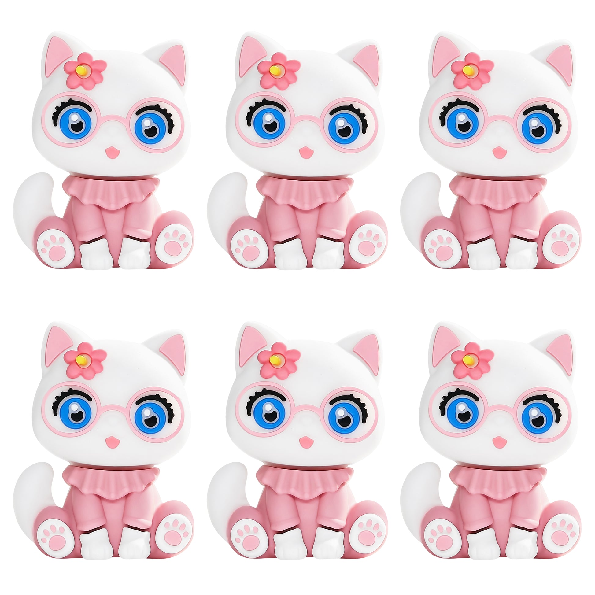 3D Cat Cartoon Focal