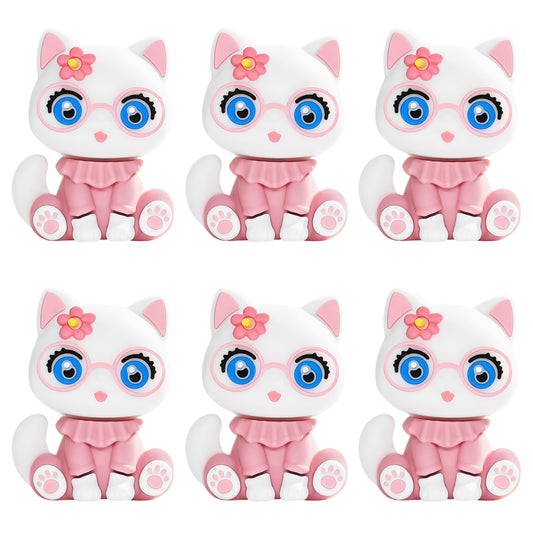 3D Cat Cartoon Focal