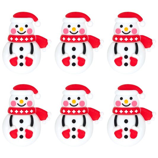 3D Christmas Snowman Focal