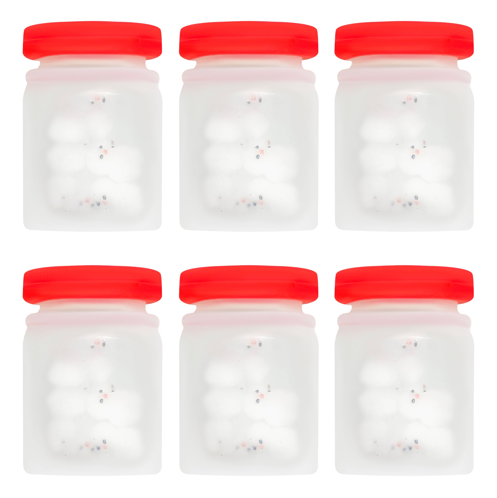 3D Christmas Snowman Jar Focal