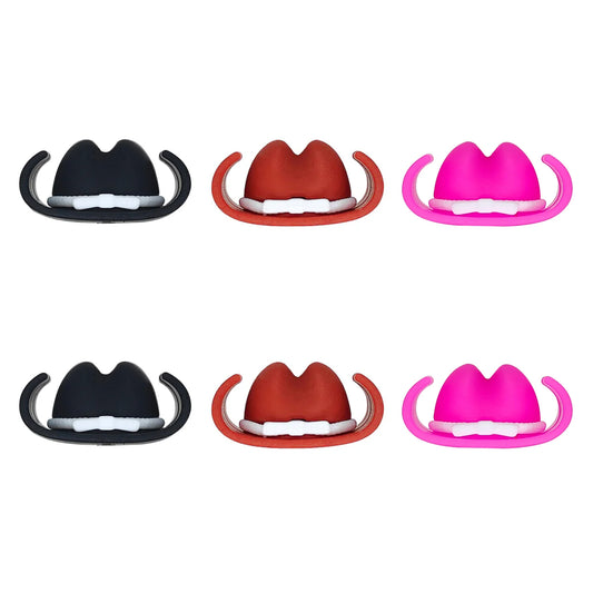 3D Cowboy Hat Western Focal Beads