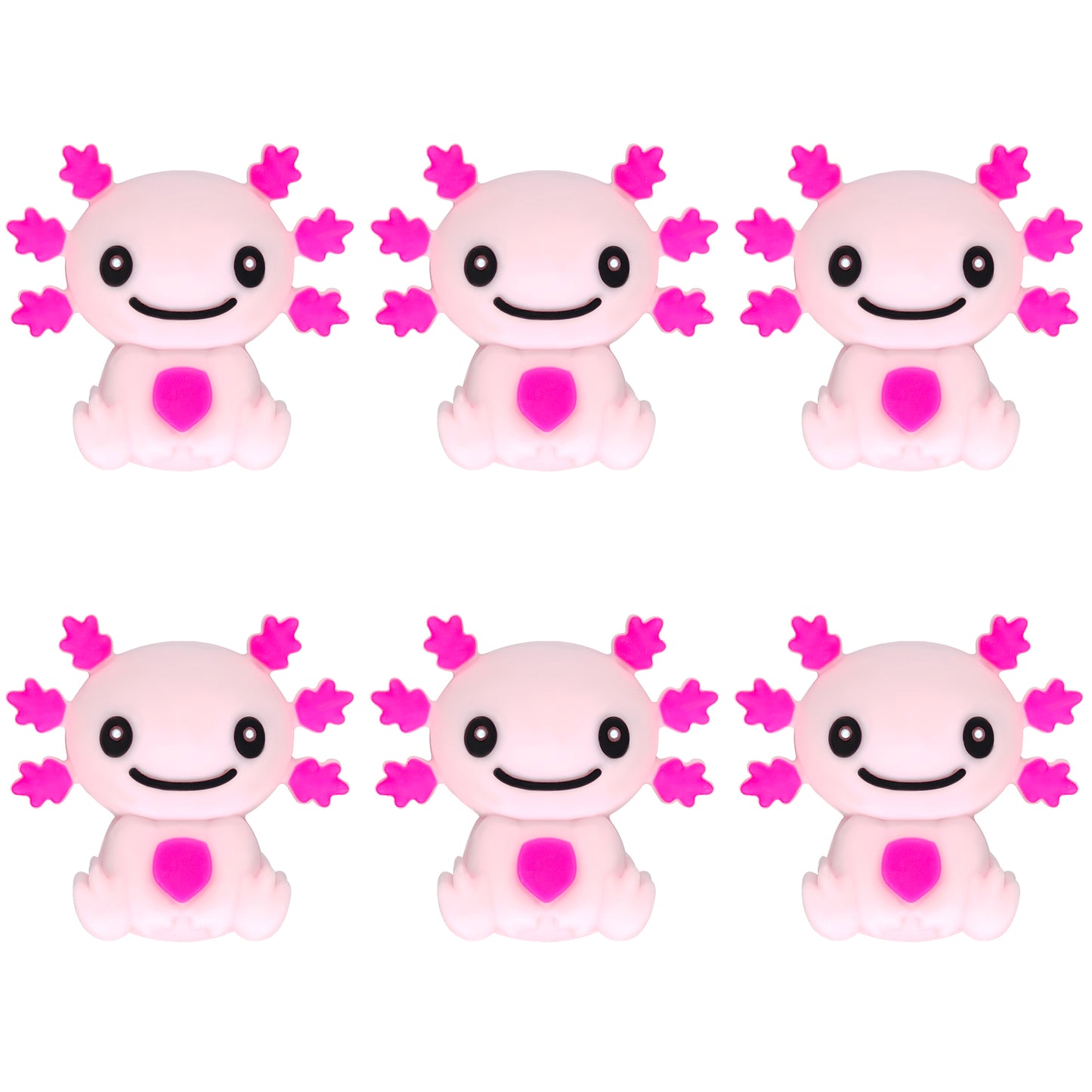3D Cute Axolotl Focal