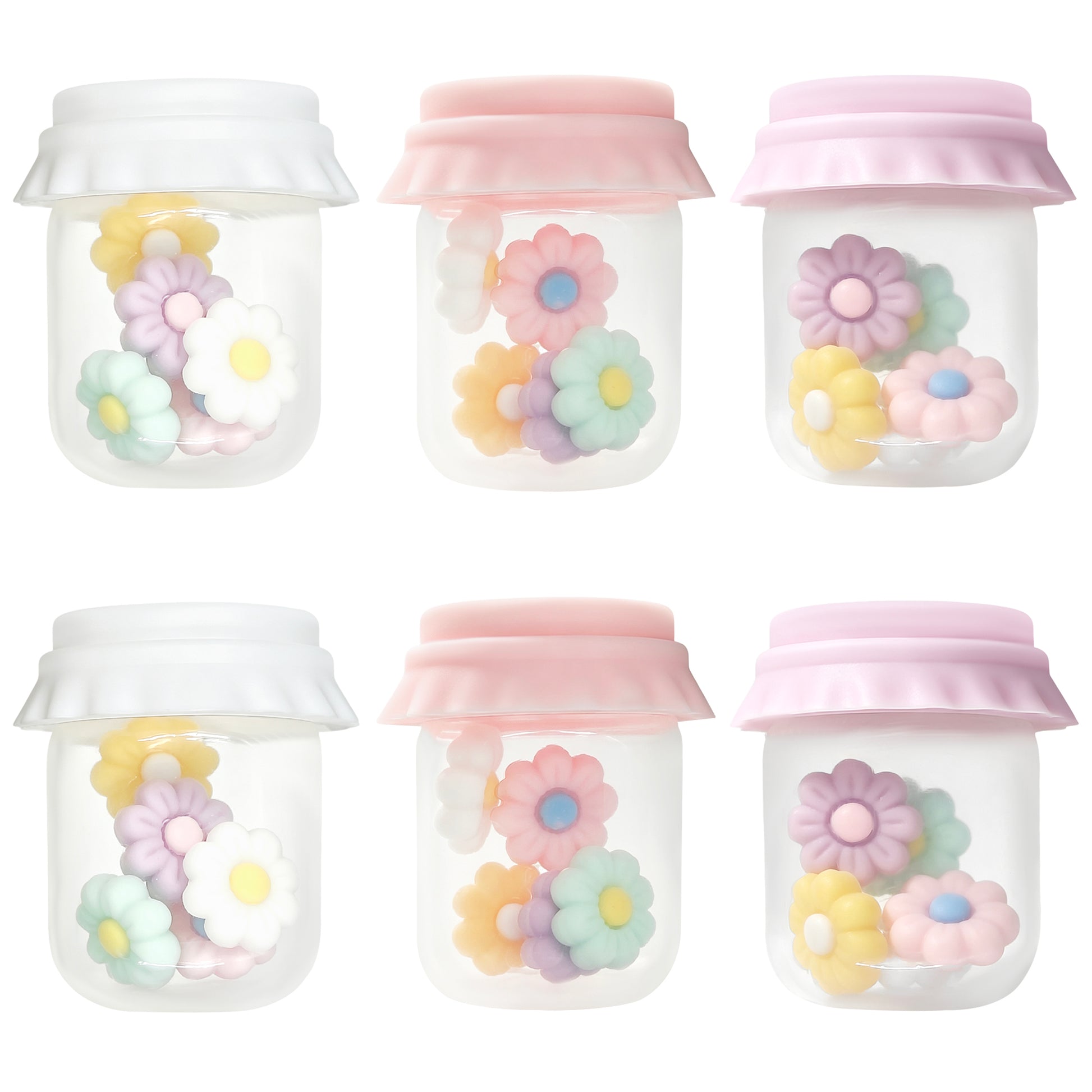 3D Daisy Flower Jar Focal