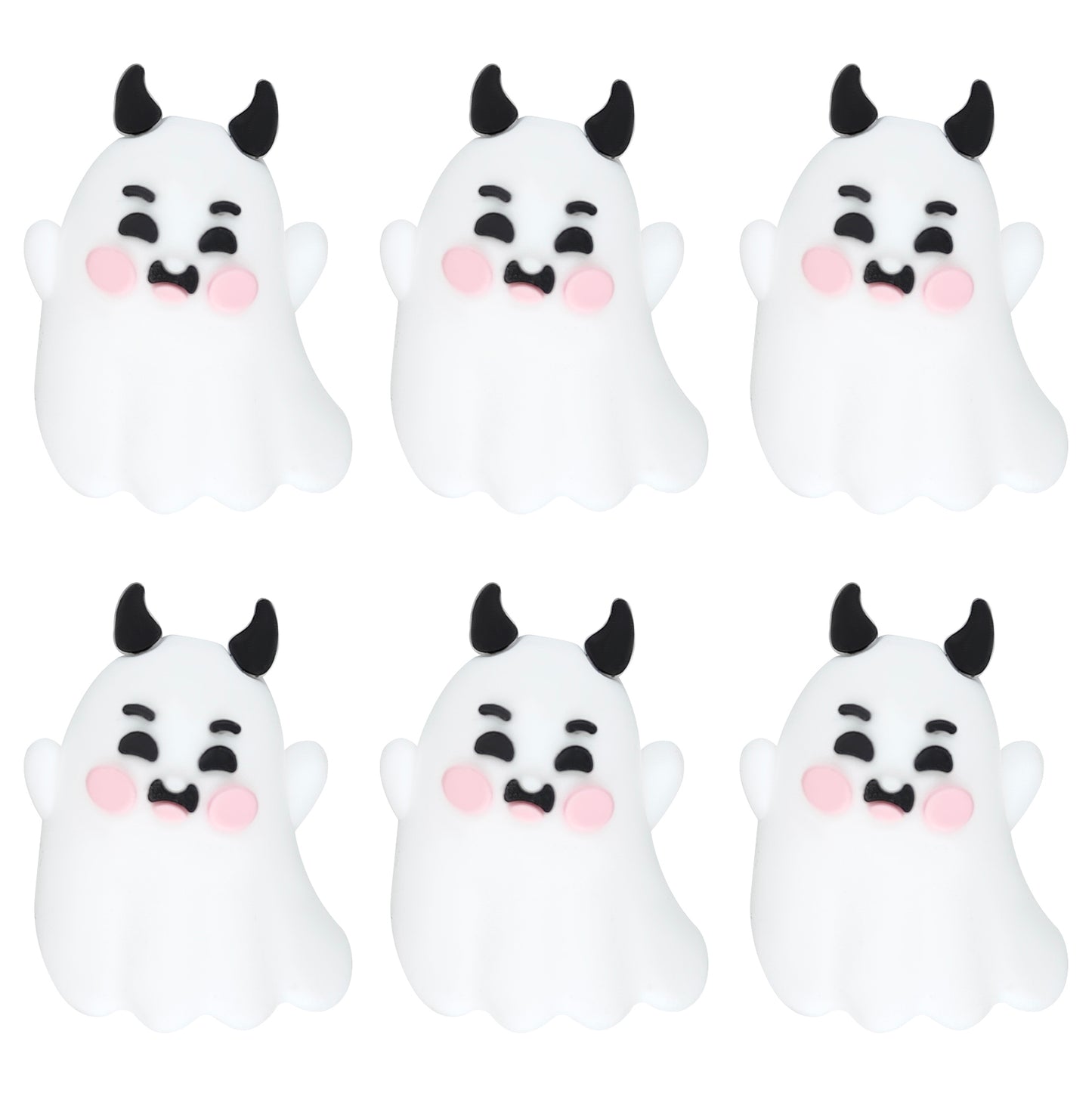 3D Ghost Halloween Focal