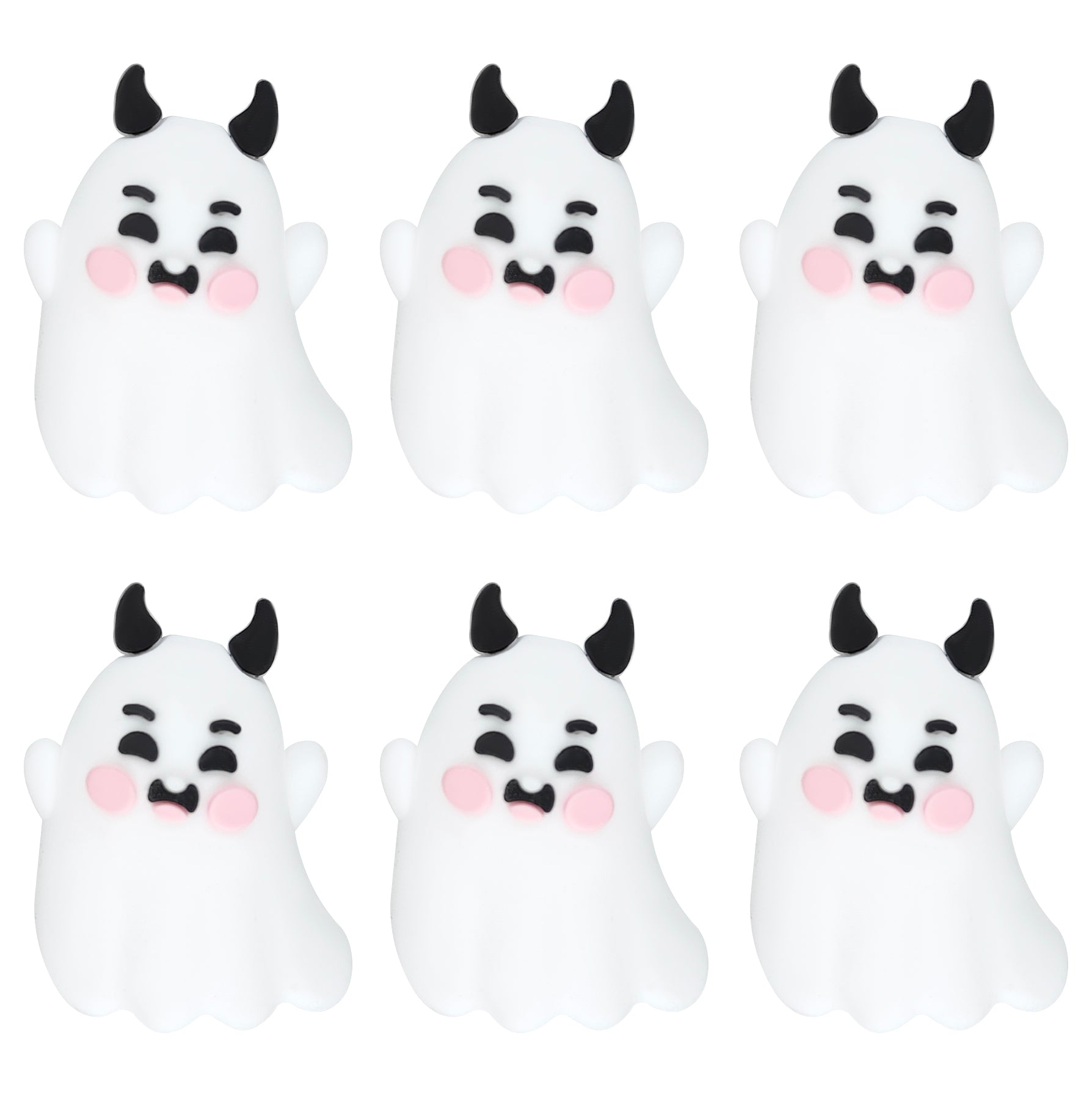 3D Ghost Halloween Focal