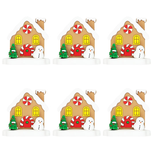 3D Gingerbread House Christmas Focal