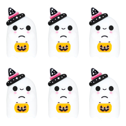 3D Halloween Ghost Witch Focal