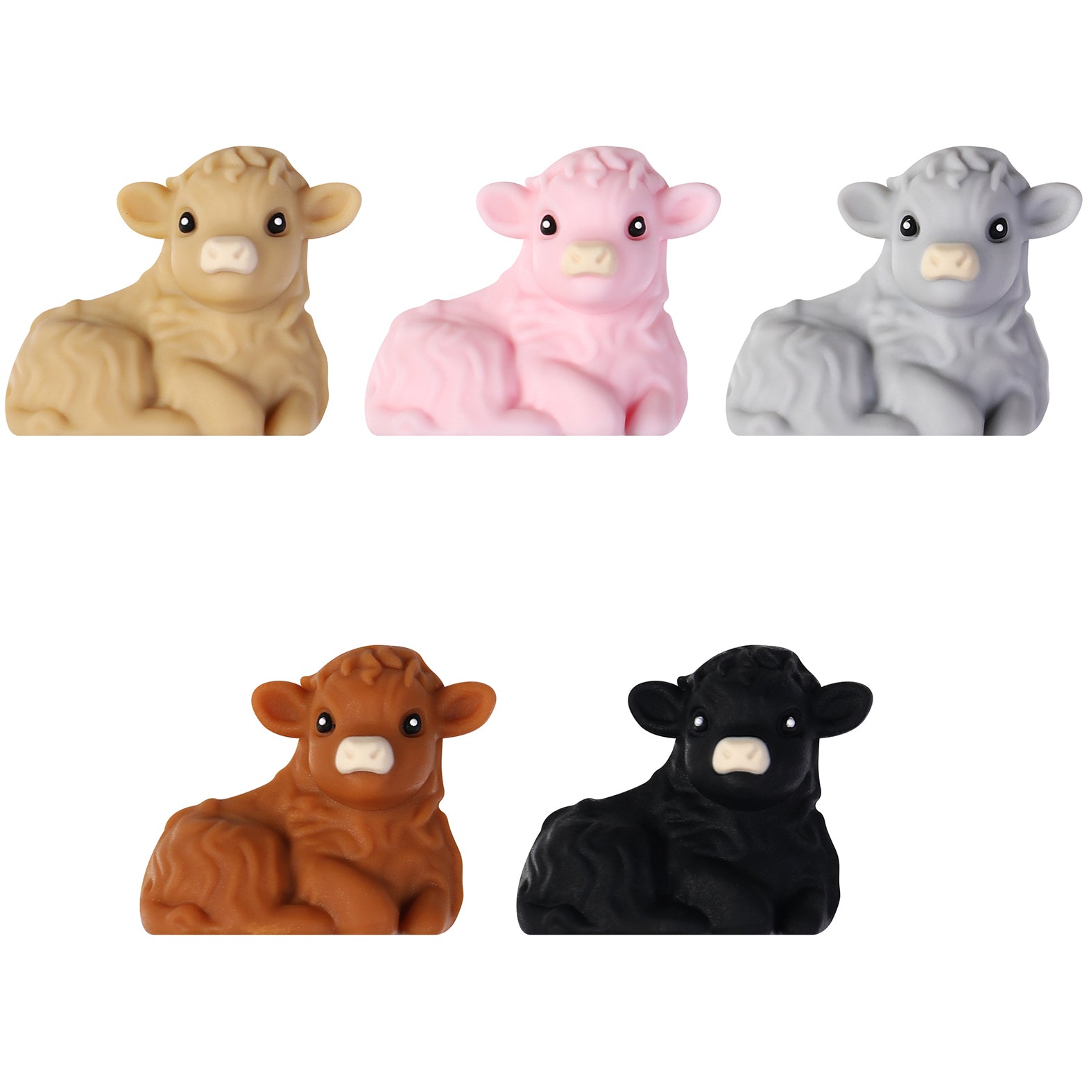 3D Highland Cow Country Focal