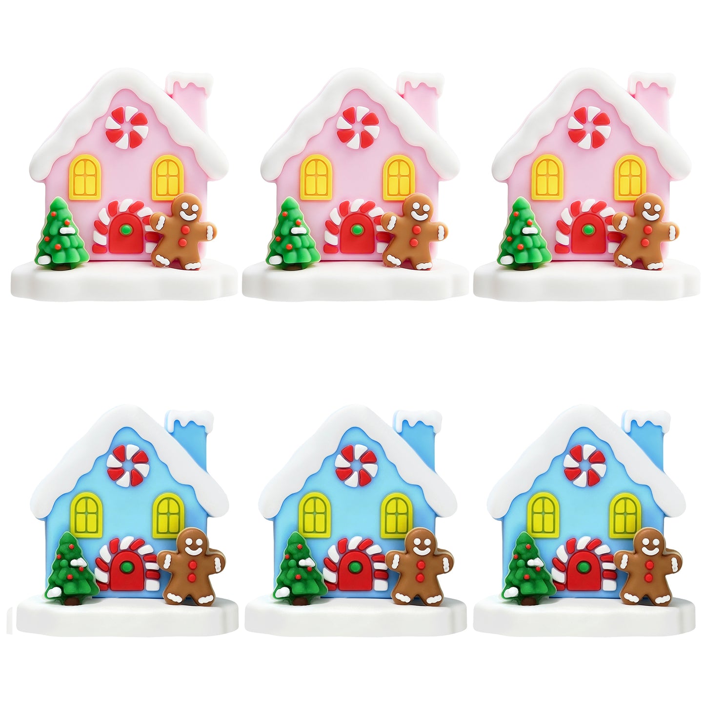 3D House Christmas Focal