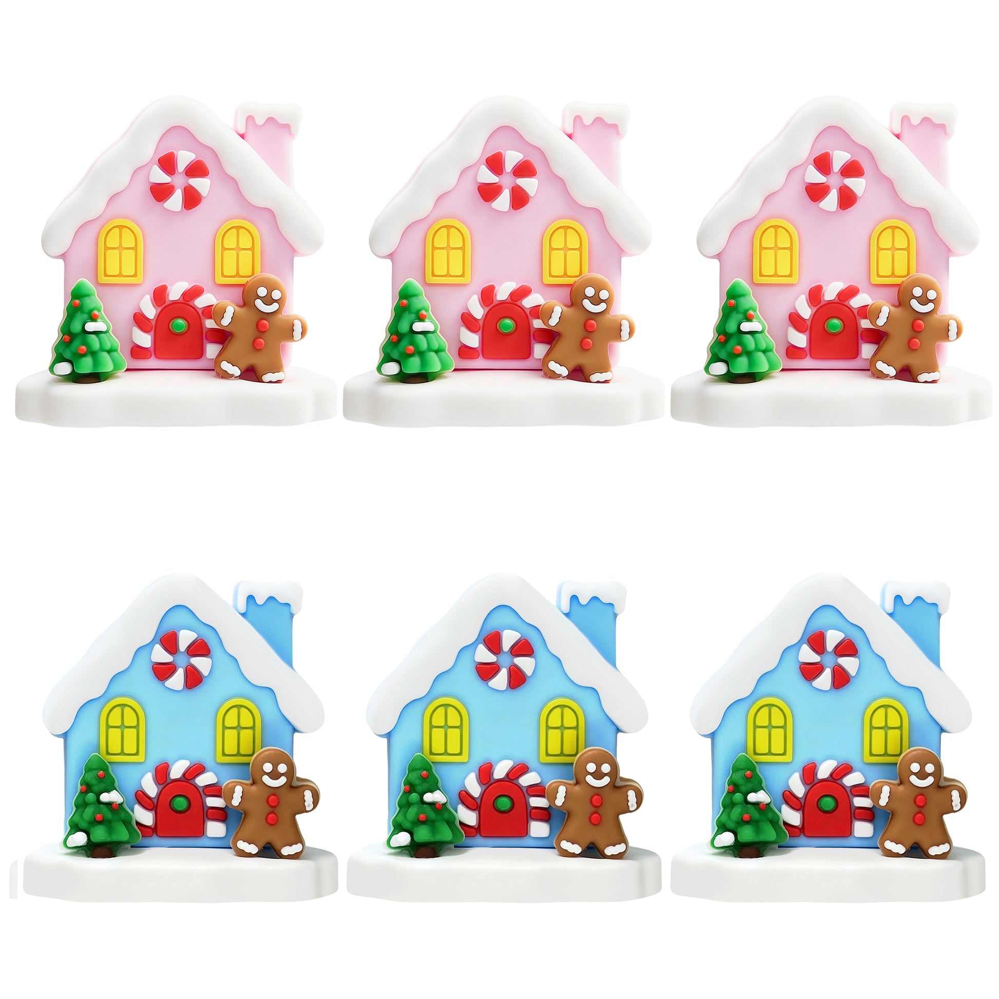 3D House Christmas Focal