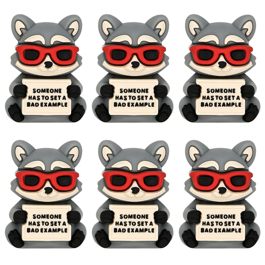 3D Raccoon Funny Focal