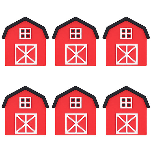 3D Red Barn Focal