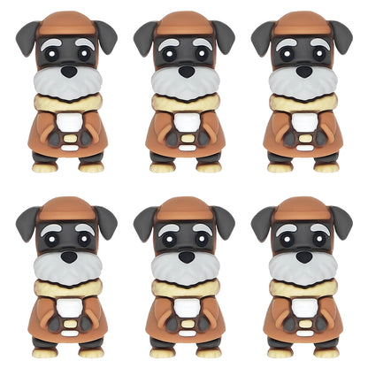 3D Schnauzer Dog Focal
