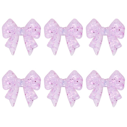 3D Shiny Flake Bowknot Focal
