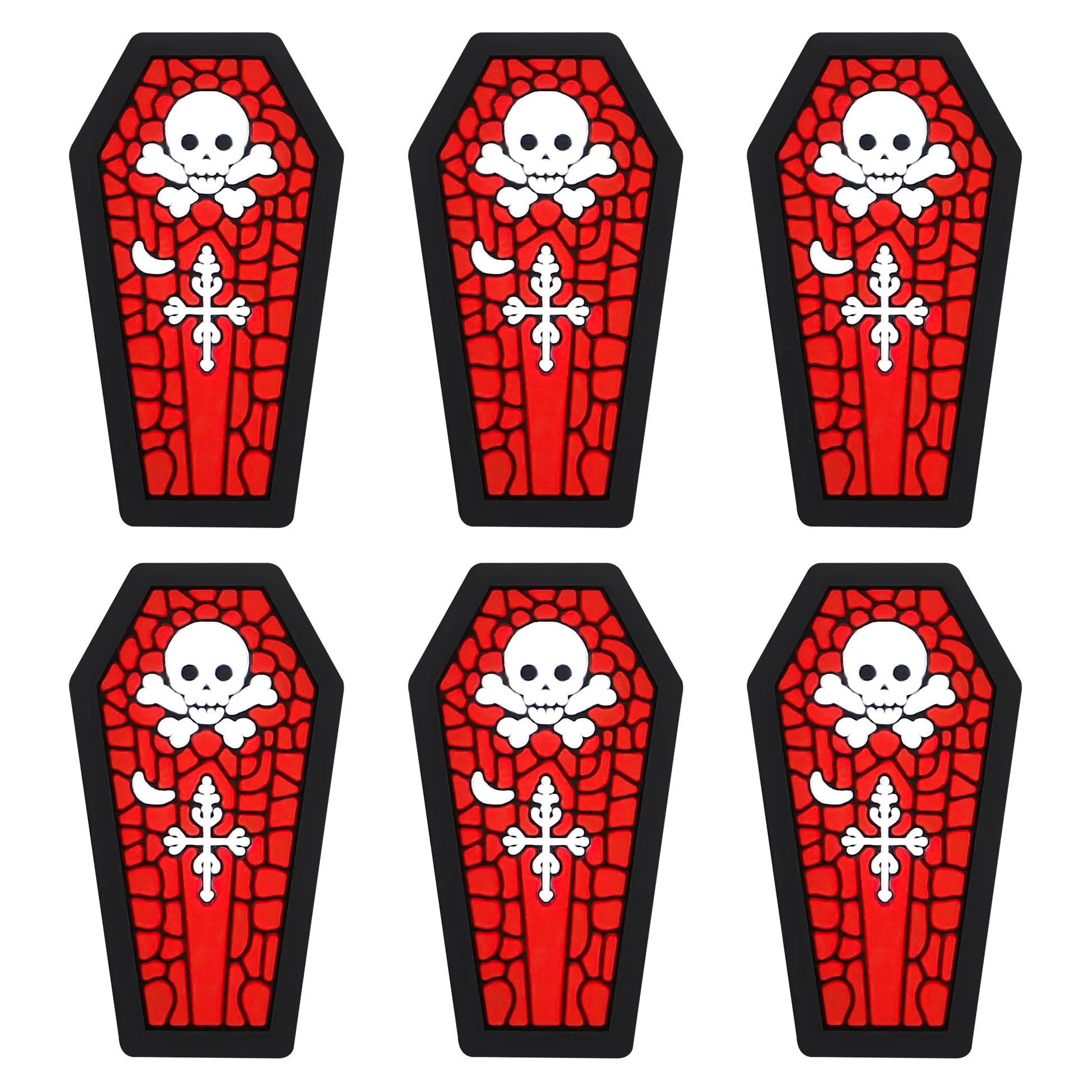 3D Skull Coffin Spooky Focal