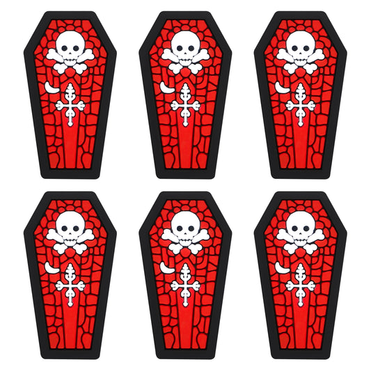 3D Skull Coffin Spooky Focal