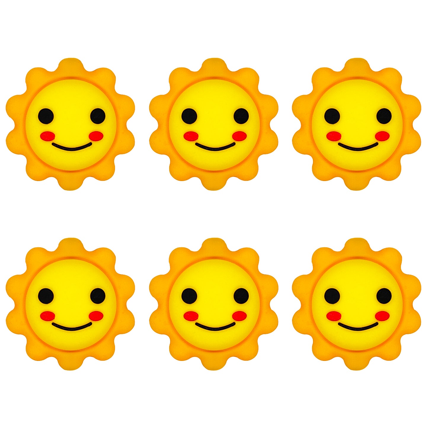 3D Smiling Sun Focal