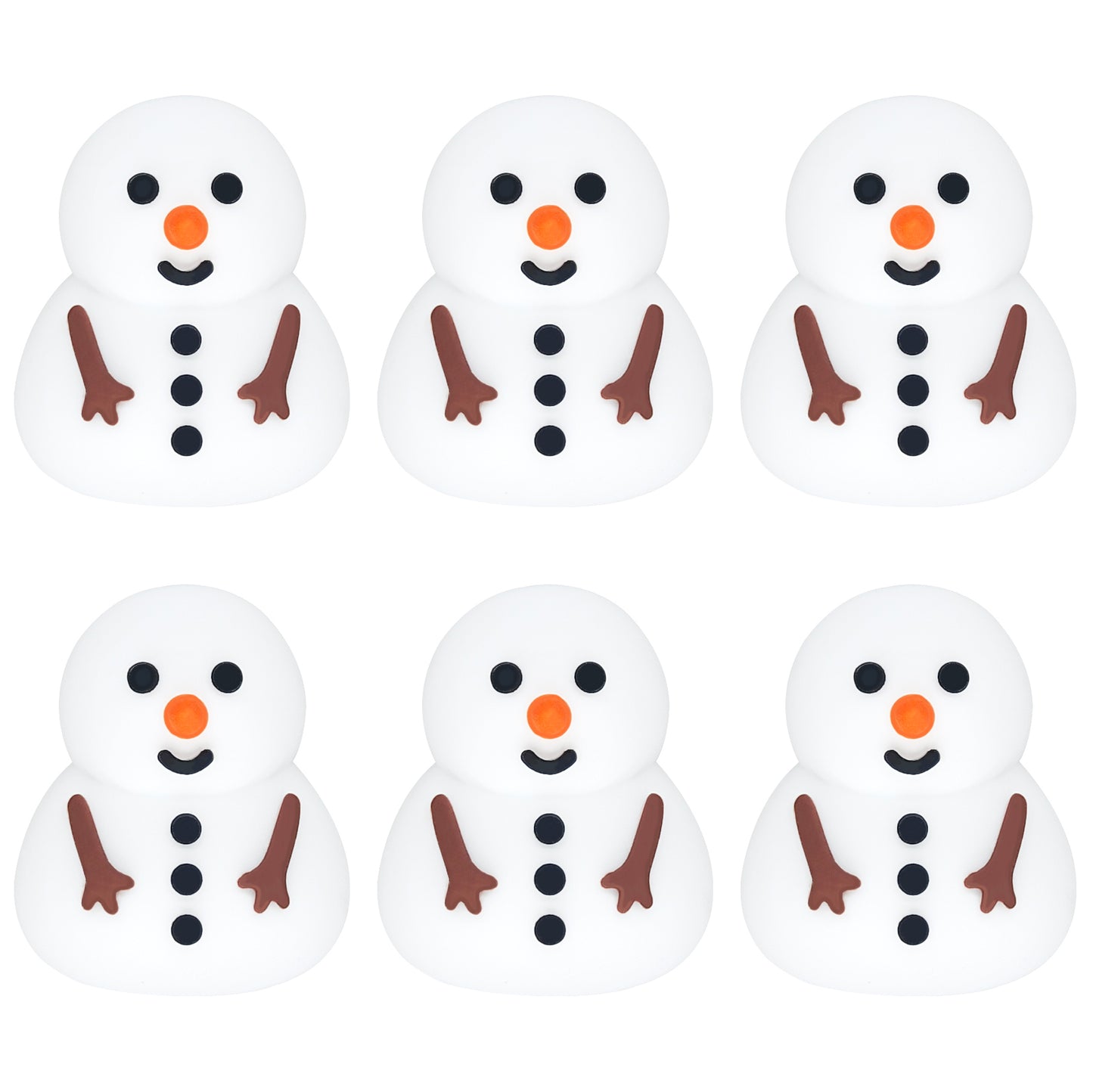 3D Snowman Focal