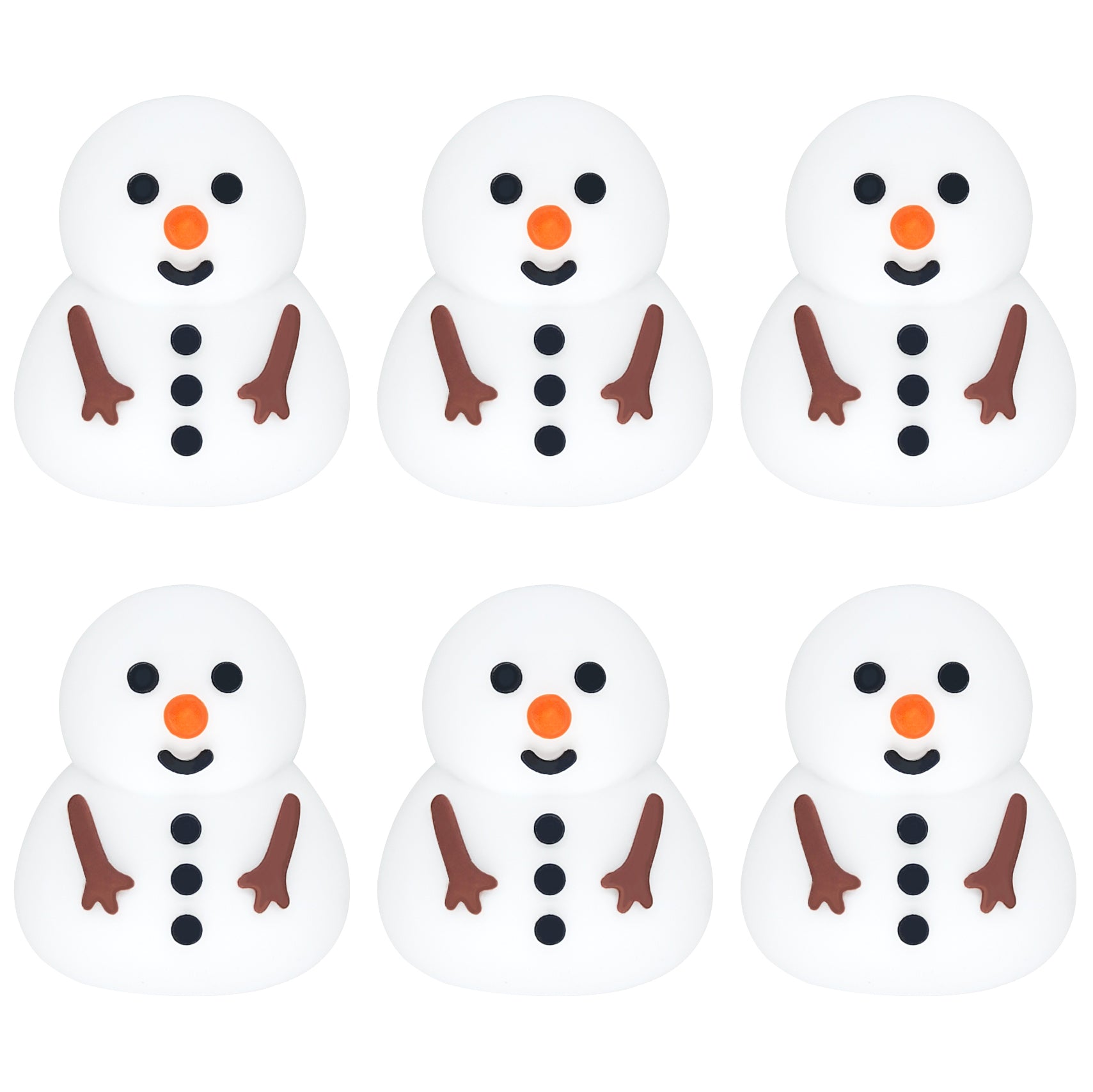 3D Snowman Focal
