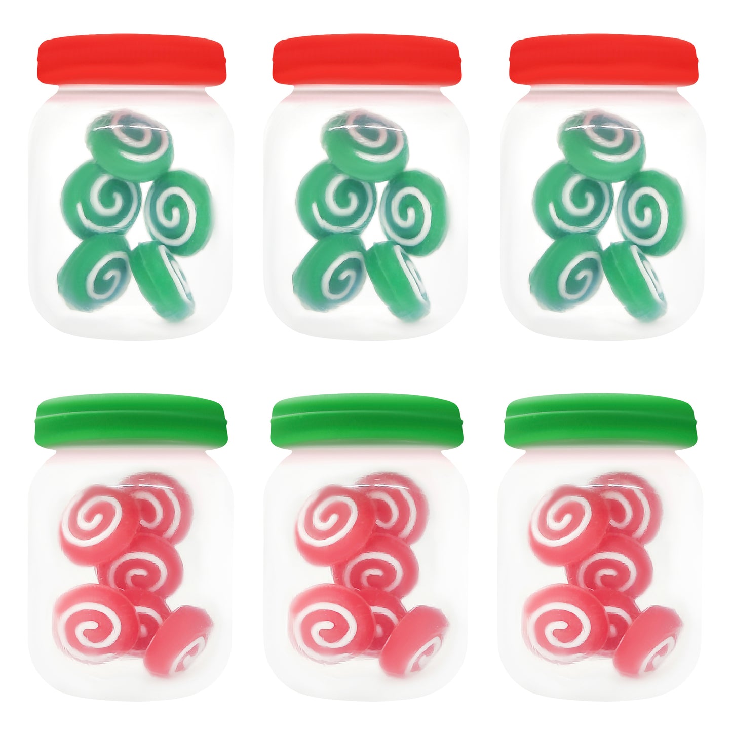 3D Swirl Candy Jar Focal