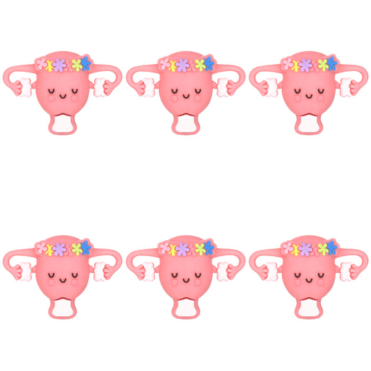 3D Uterus Floral Focal