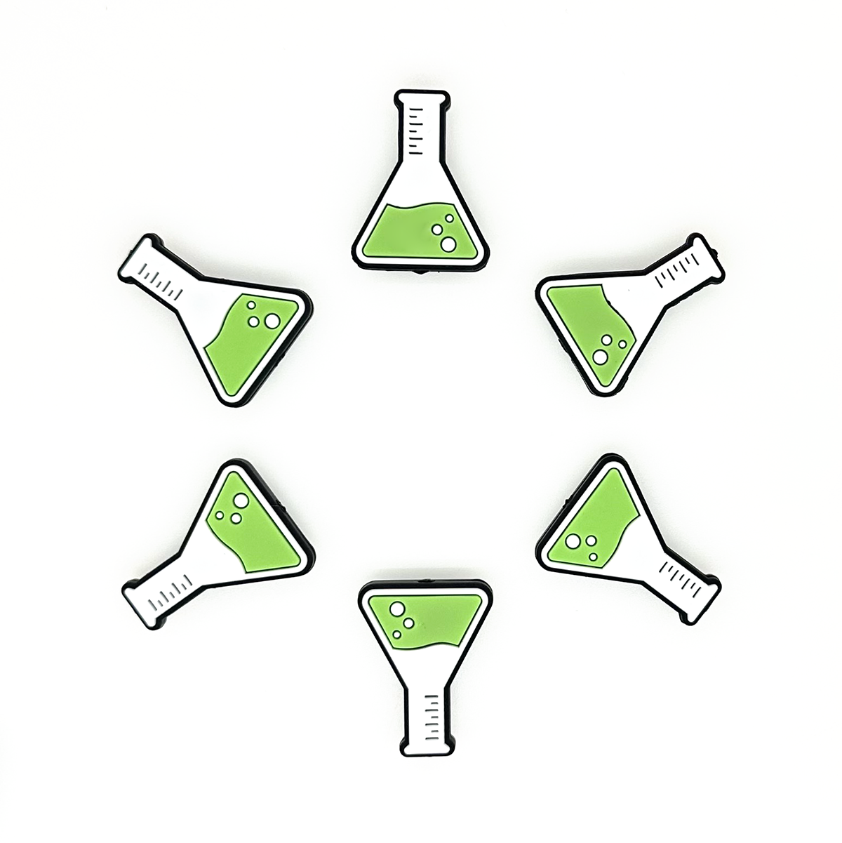 Science Beaker Focal Beads