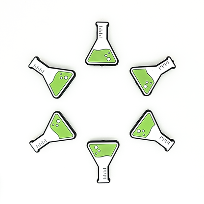 Science Beaker Focal Beads