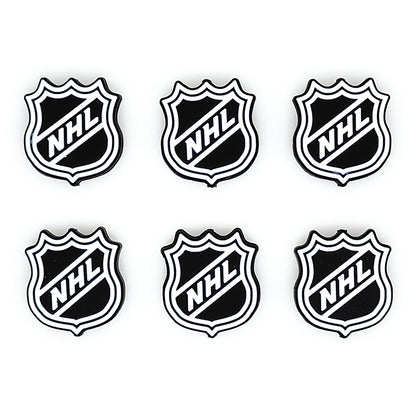 Ice Hockey Team Focal Silicone Beads