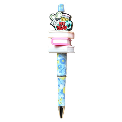 Stacked Books Beaded Pen