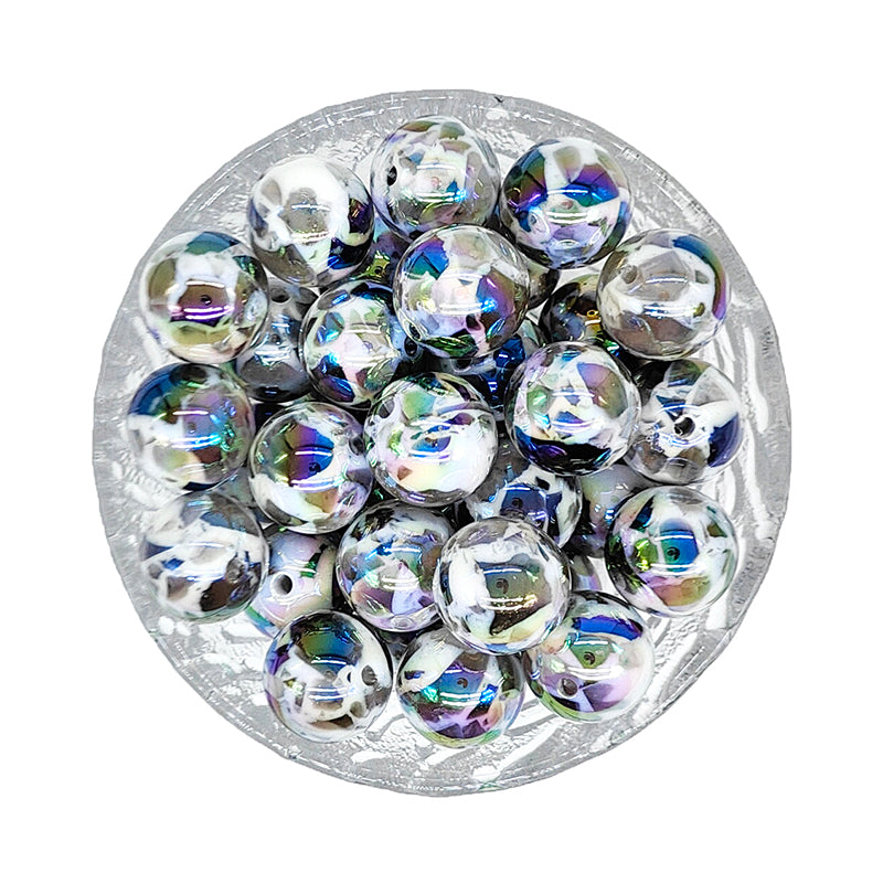 16mm Round Acrylic Beads
