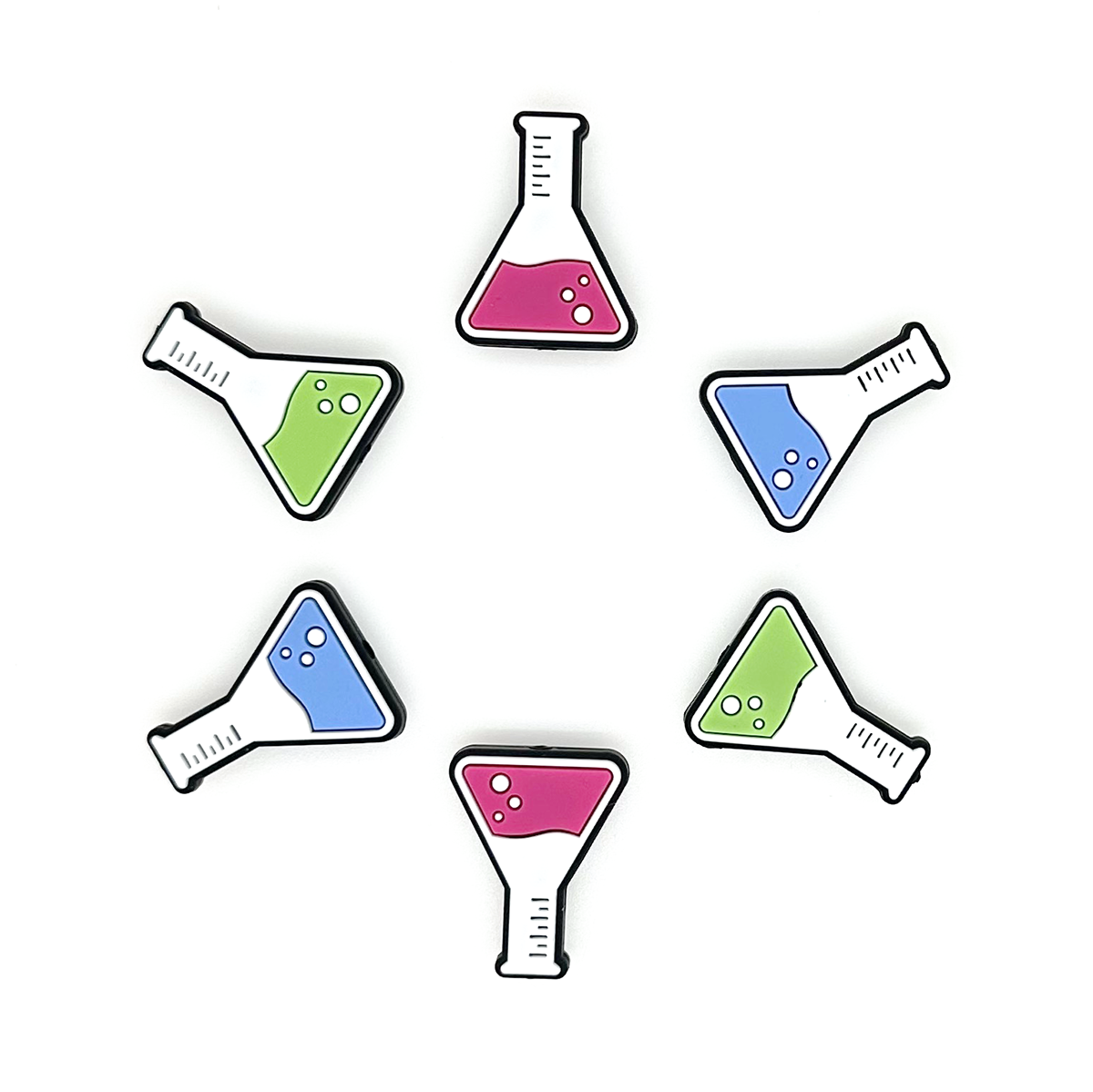 Science Beaker Focal Beads