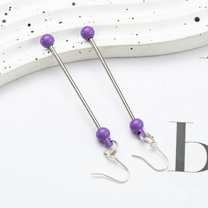 Beadable Earring Bar-Blank