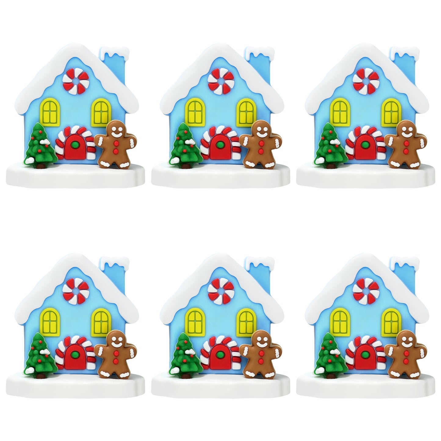 3D House Christmas Focal