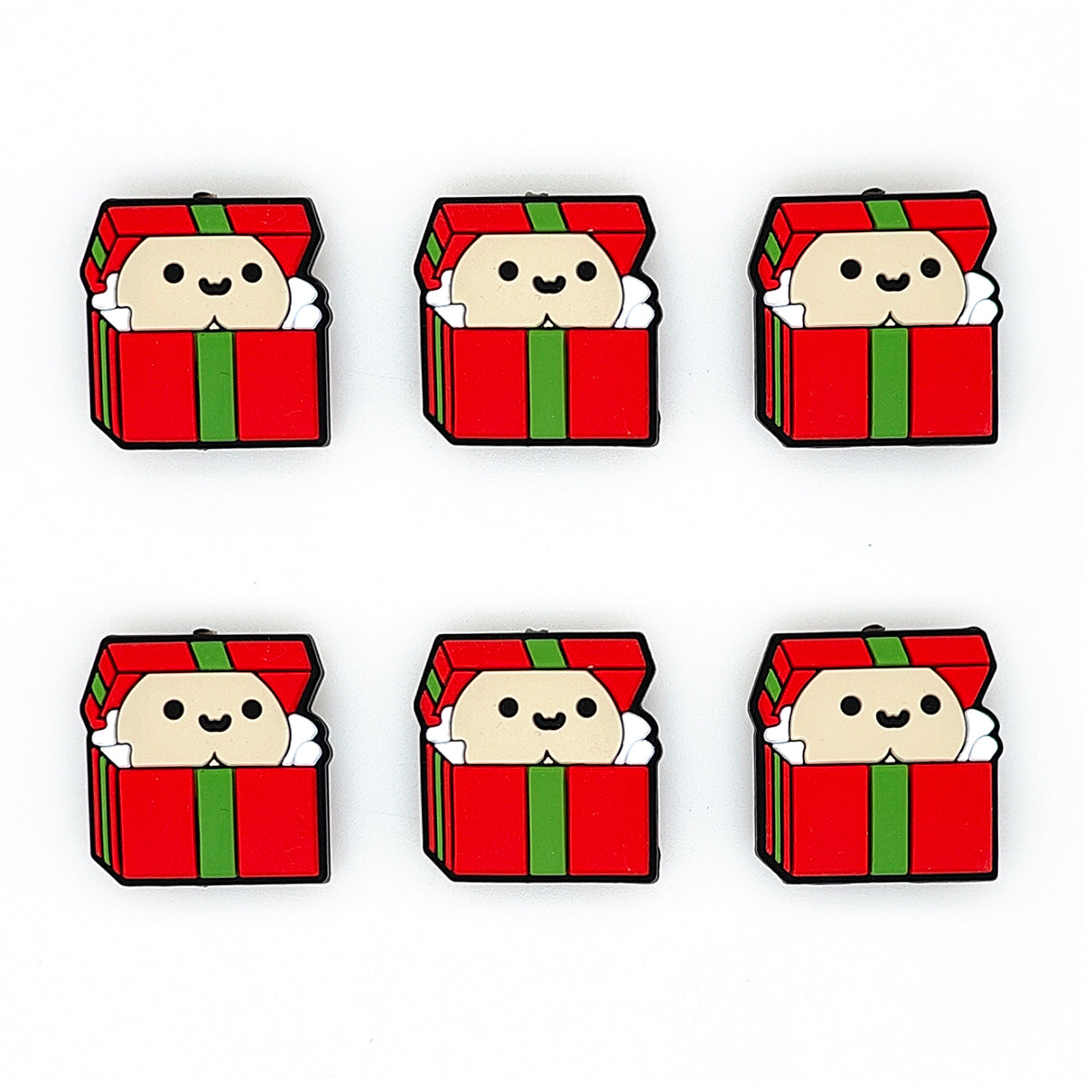 Naughty Christmas Gift Box Focal