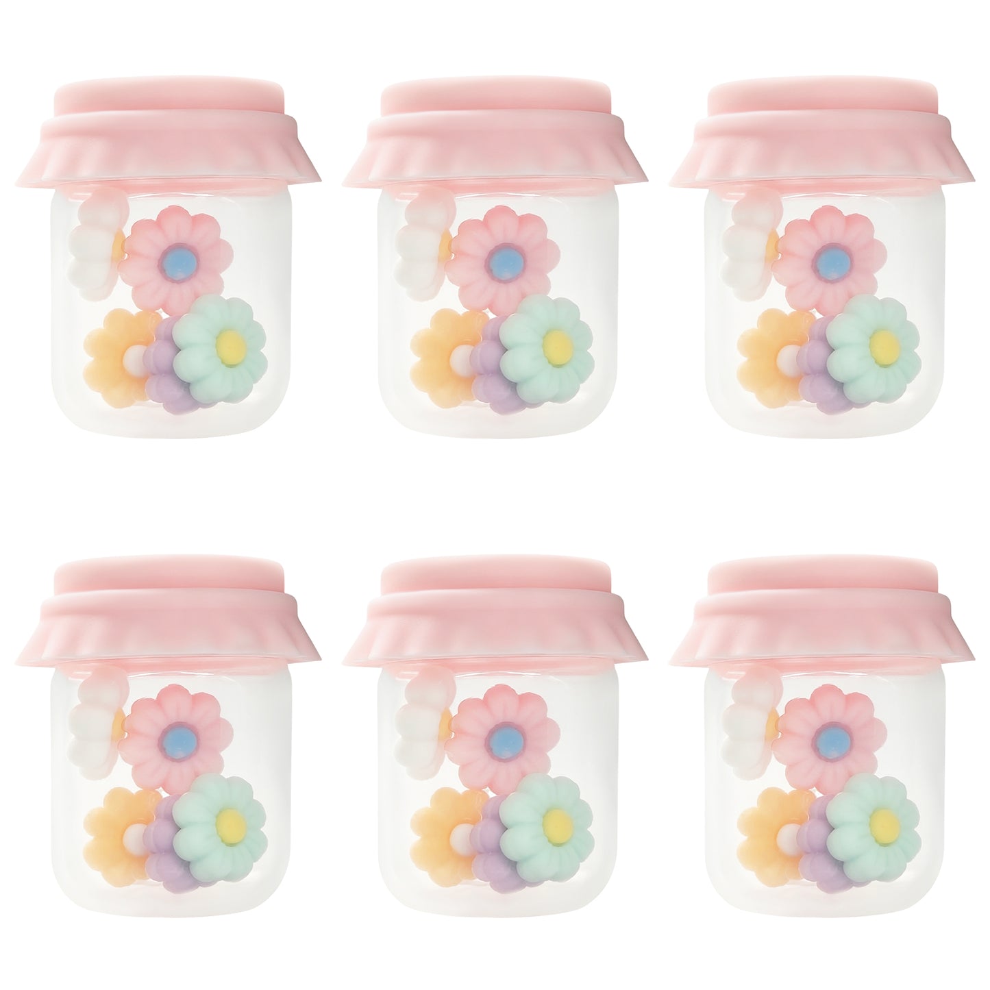 3D Daisy Flower Jar Focal