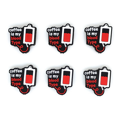 Coffee Is My Blood Type Focal