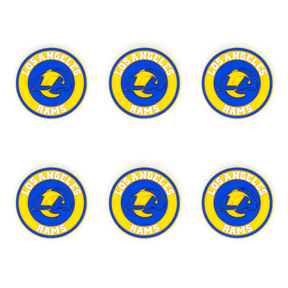 Football Team Focal Silicone Beads