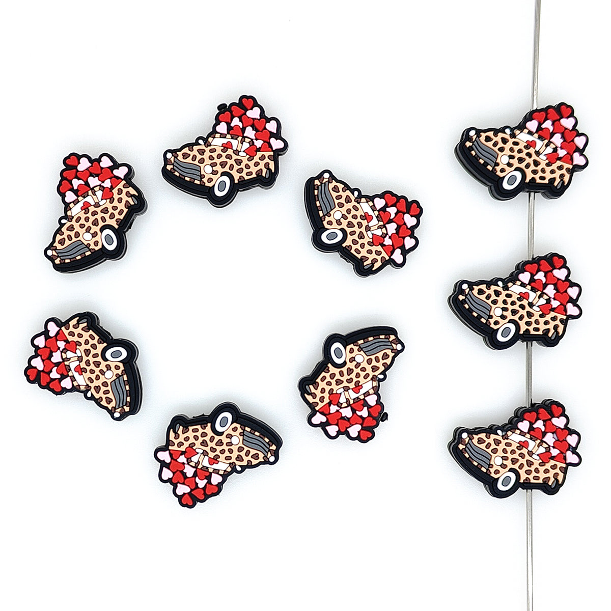 Love Leopard Car Focal