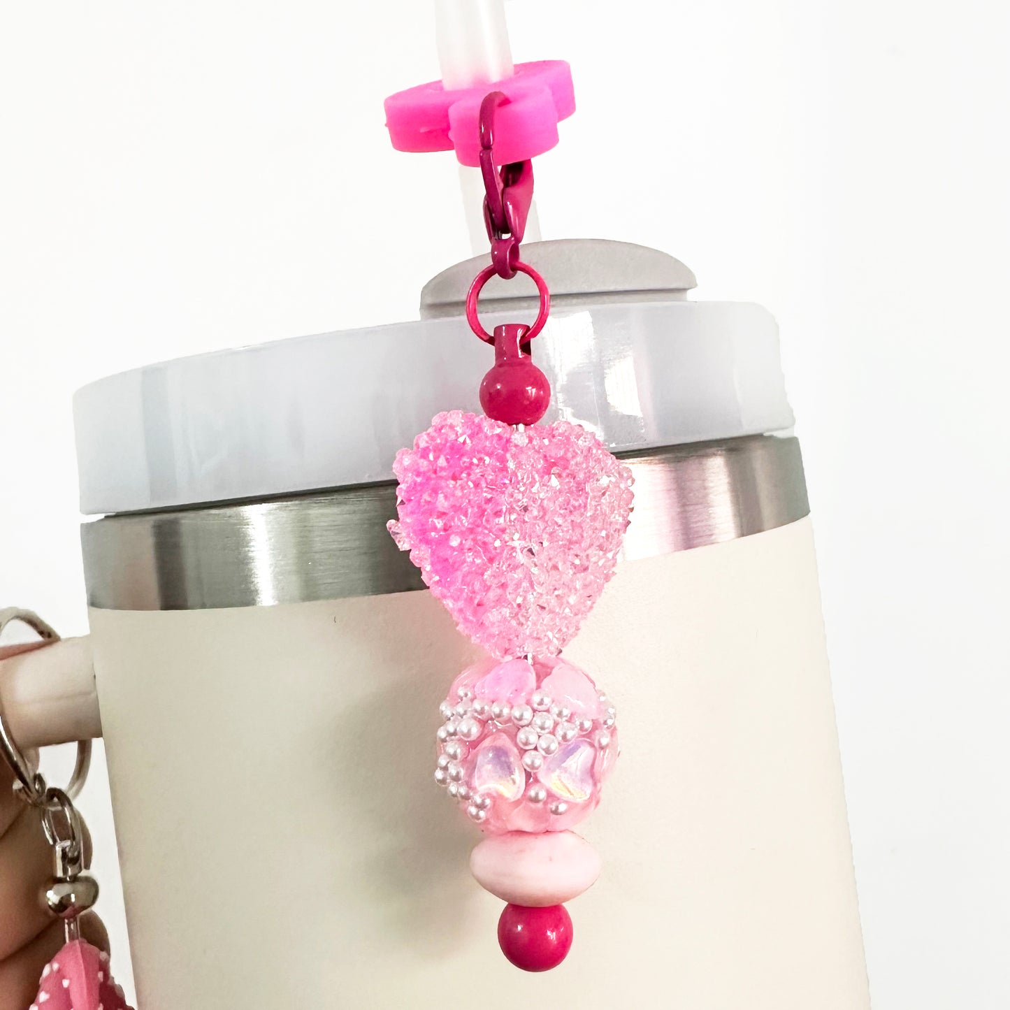 New Beadable Cup Charm,for Straw Charm,Cup Ornament